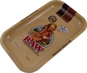 Raw Rolling Tray Girl - Small 27.5cm x 17.5cm